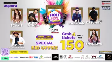 Holi Music Mantra Season 2 at Zabeel Park Amphitheater in Dubai