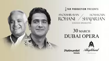 Homayoun Shajarian & Anoushiravan Rohani Live at Dubai Opera