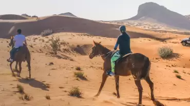 Horse Back Riding Desert Hack