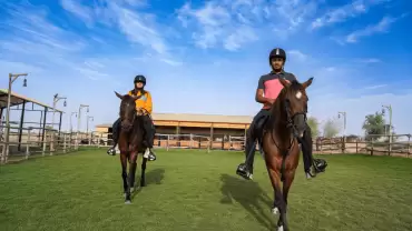 Horse Riding at Al Marmoom Oasis