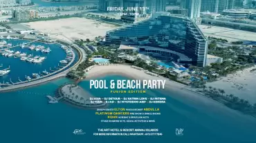 Hybrid Pool & Beach Party (Fusion Edition) at The Art Hotel & Resort