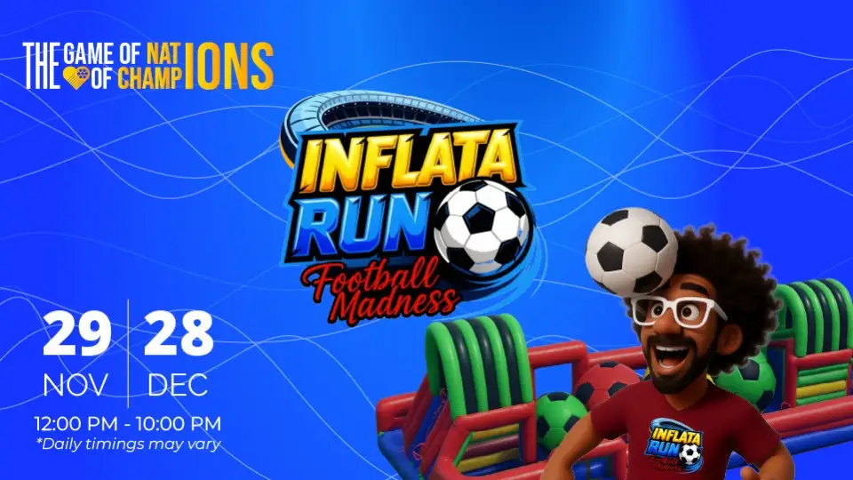 Inflata Run Football Madness - DubaiThingsToDo