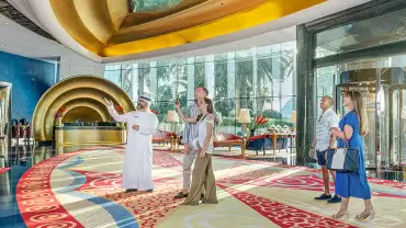 Inside Burj Al Arab Tour + Soft Beverage
