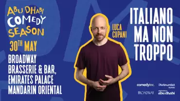 Luca Cupani - Italiano Ma Non Troppo in Abu Dhabi