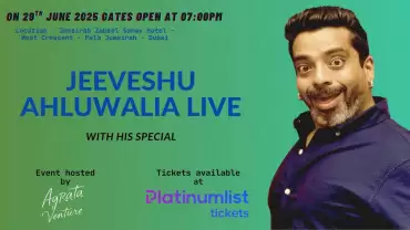 Jeeveshu Ahluwalia Live at Zabeel Theatre in Dubai