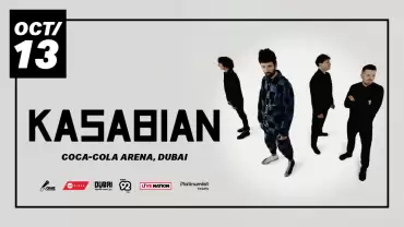 Kasabian Live at Coca-Cola Arena in Dubai