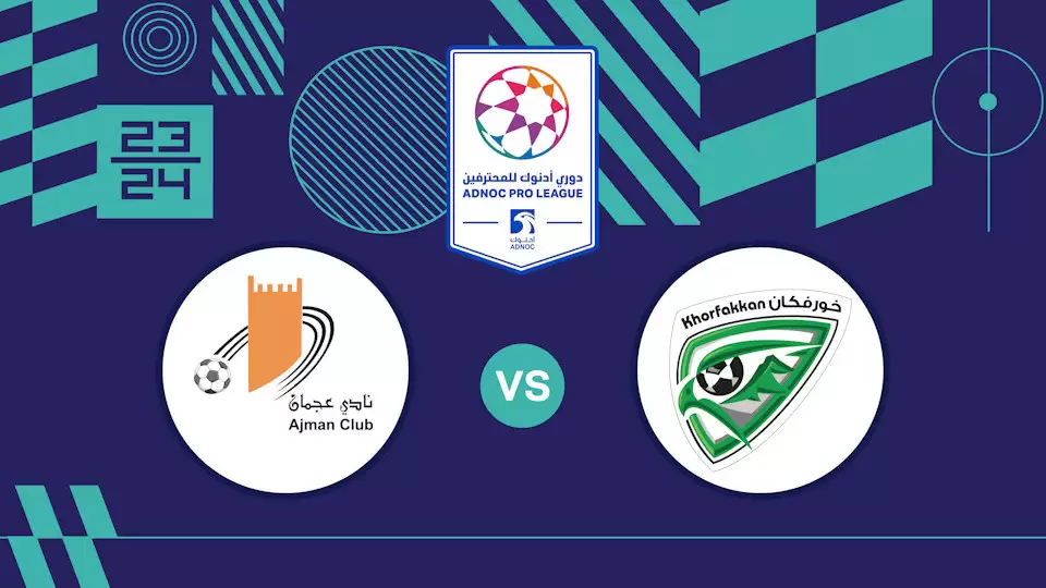 Khorfakkan FC vs Ajman FC