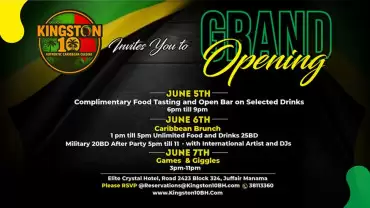 Kingston10 Grand Opening at Elite Crystal Hotel