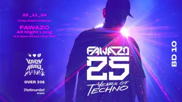 Krazy Arabs – FAWAZO 25Y of Techno