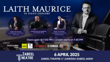 Laith Maurice Michel Piano Concert at Zabeel Theatre in Dubai