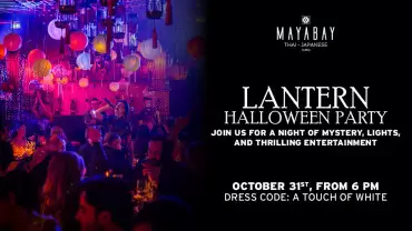 Lantern Halloween Party at MayaBay in Dubai