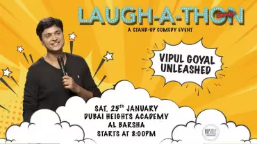 Laugh-a-thon ft Vipul Goyal Opening Act by Emaad Siddiqui Live in Dubai