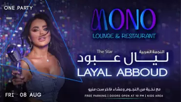 Layal Abboud Konseri Mono Lounge & Restaurant'ta
