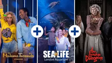London Dungeon, SEA LIFE London & Madame Tussauds - 3 way ticket