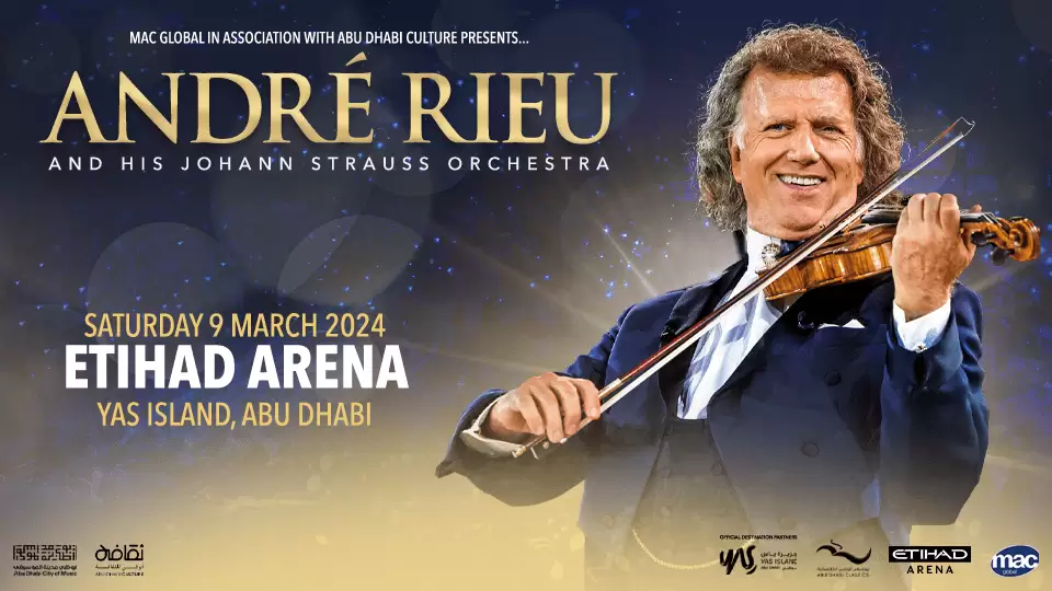 André Rieu & his Johann Strauss Orchestra at Etihad Arena, Abu Dhabi