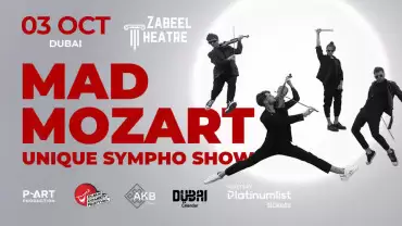 Mad Mozart: Unique Sympho Show at Zabeel Theatre in Dubai