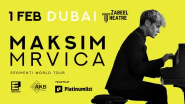 Maksim Mrvica at Zabeel Theatre in Dubai