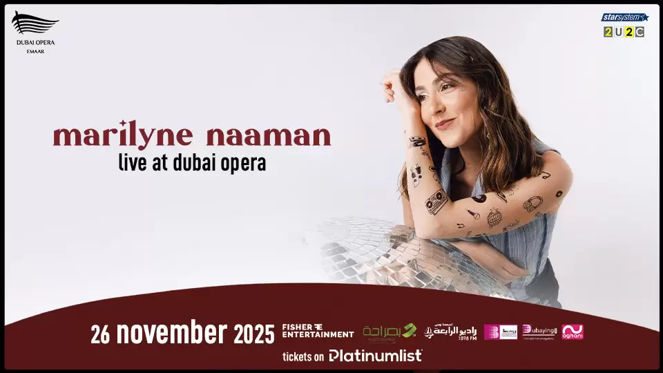 Marilyn Naaman live at Dubai Opera