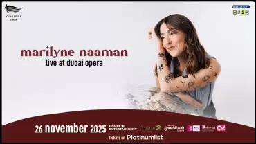 Marilyn Naaman live at Dubai Opera