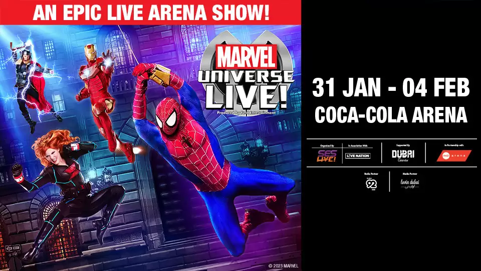 Marvel Universe 2024 at Coca-Cola Arena, Dubai