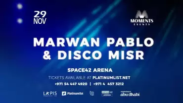 Marwan Pablo & Disco Misr in Abu Dhabi