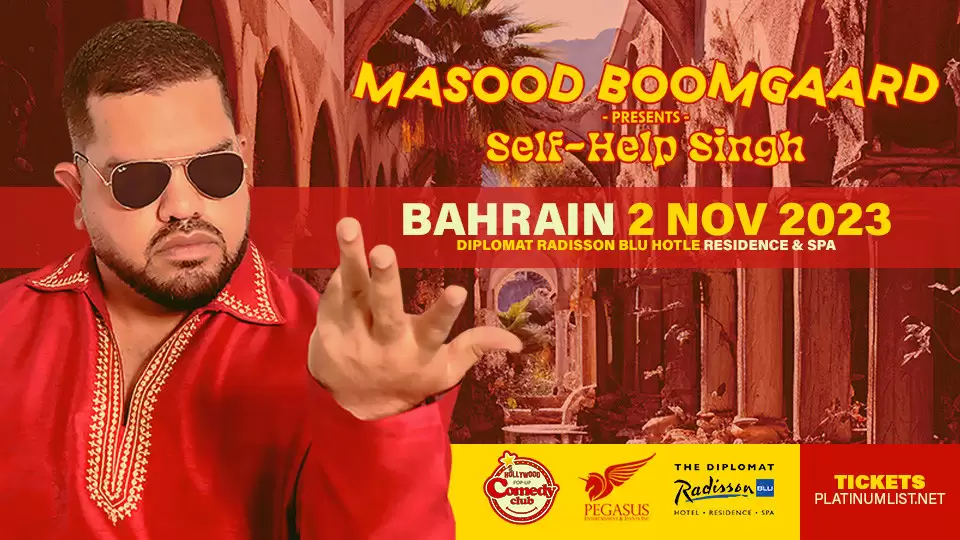 Masood Boomgaard Live in Bahrain!