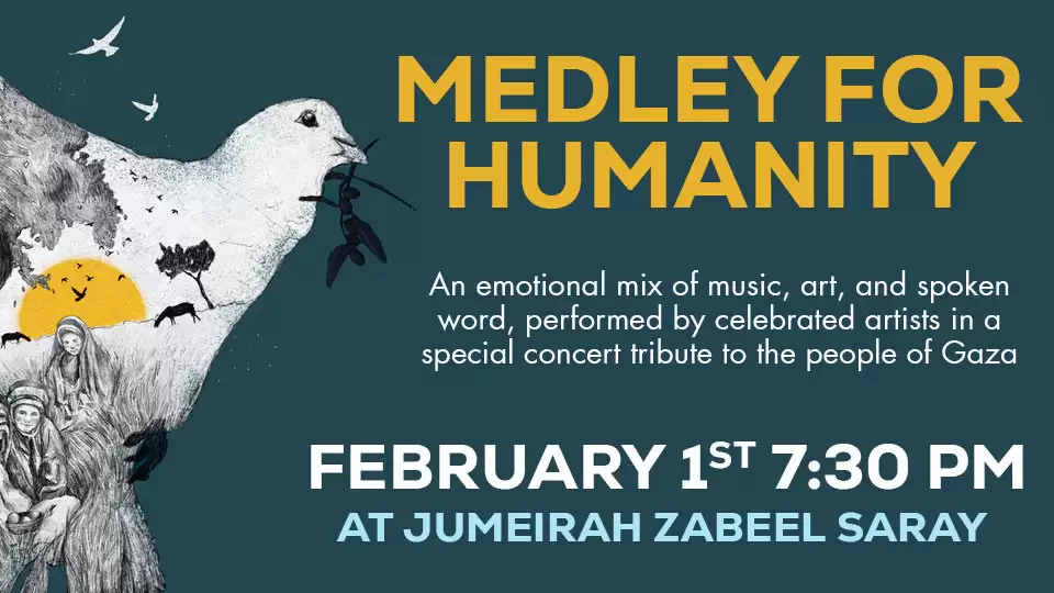 Medley for Humanity at Zabeel Theatre, Dubai