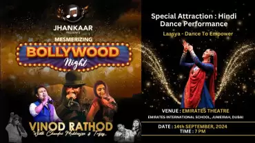 Mesmerizing Bollywood Night with Vinod Rathod Live in Dubai