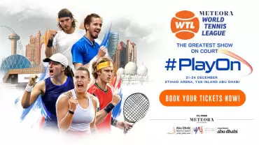 Meteora World Tennis League Presents The Greatest Show on Court At Etihad Arena Abu Dhabi 2023