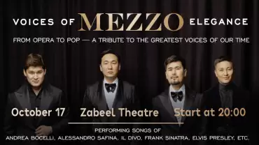 Mezzo: Voices of Elegance at Zabeel Theatre in Dubai