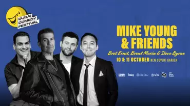 Mike Young & Friends Bret Ernst, Brent Morin & Steve Byrne Live at Dubai Comedy Festival