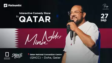Mina Nader Interactive Comedy Show in Qatar