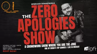 Miqdaad Dohadwala: The Zero Apologies Show - LIVE in Muscat