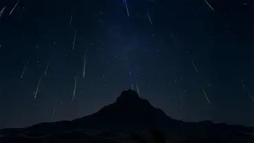 Mleiha Geminids Meteor shower 2025