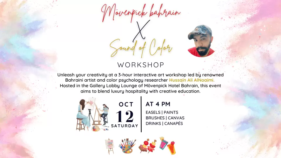 Movenpick Bahrain X Sound of Color Workshop