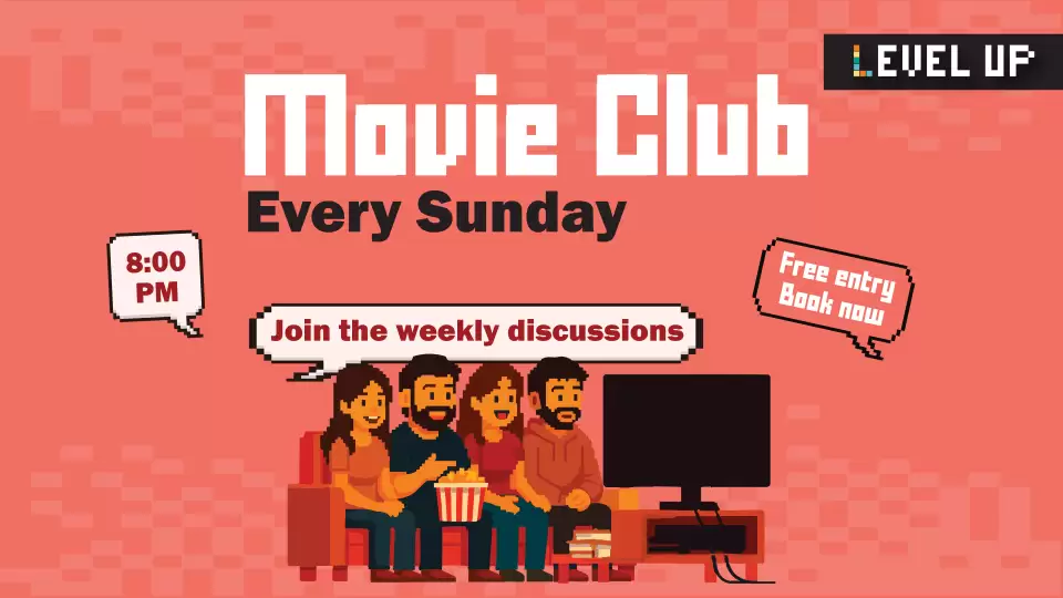 Movie Club At Level Up In Riyadh