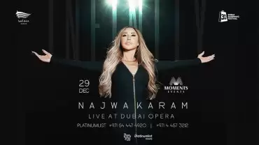 Najwa Karam Concert at Dubai Opera