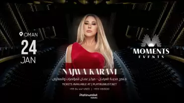 Najwa Karam at OCEC, Oman
