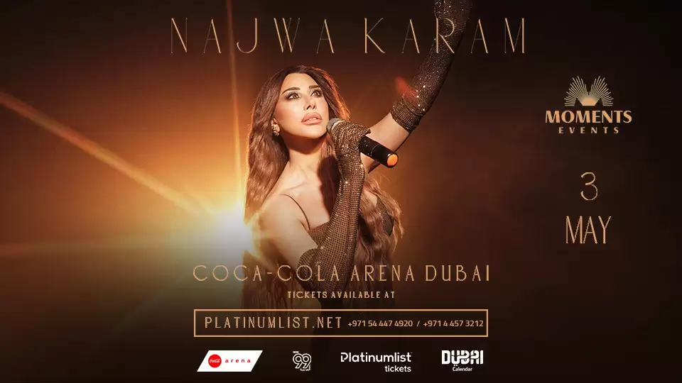 Najwa Karam Live at Coca-Cola Arena, Dubai