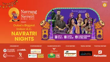 Navrang Navratri 2025 – Dubai’s Biggest Indoor A.C. Garba & Dandiya Celebration!