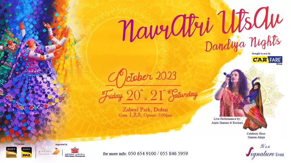 Navratri Utsav - Dandiya Nights 2023 in Dubai