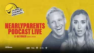 NearlyParents Podcast Live at Dubai Comedy Festival 2025