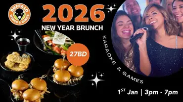 New Year Brunch at Buffalo Wings & Rings, Bahrain