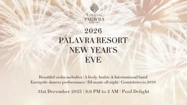New Year's Eve at Palavra Resort, Bahrain