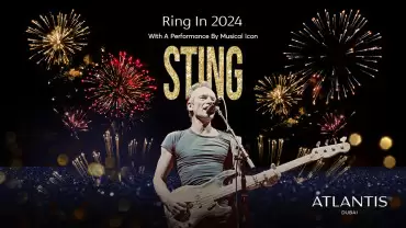New Year’s Eve Gala Dinner featuring Sting In Dubai