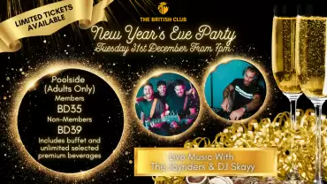 New Year's Eve Party at The British Club