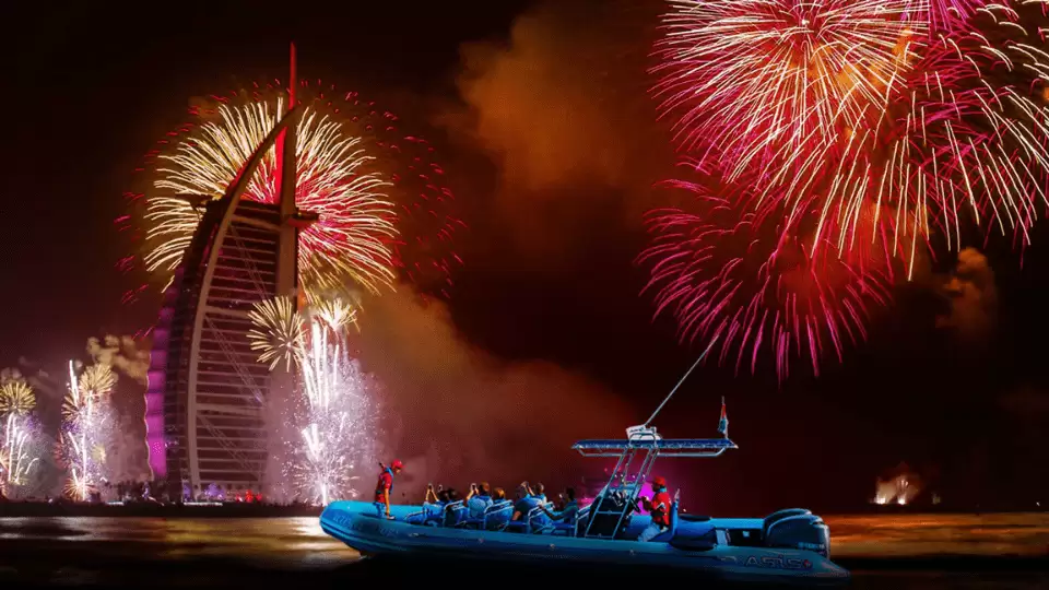 New Year's Eve Spectacular Live Fireworks Aboard