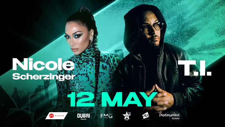 Nicole Scherzinger And T.I Live at Coca-Cola Arena, Dubai