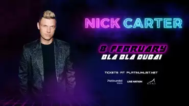 Nick Carter at Bla Bla - Live in Dubai