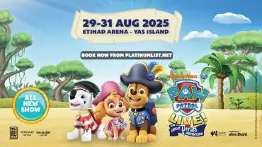 Paw Patrol Live! The Great Pirate Adventure at Etihad Arena Abu Dhabi